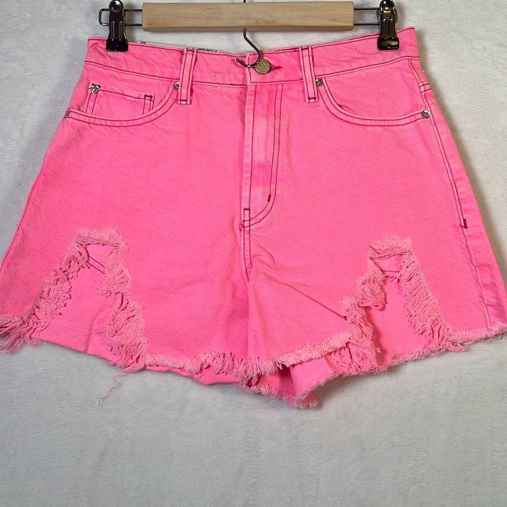 BDG Chewed A-Line Denim Women’s pink/ rose‎ Shorts NWT- Size 27